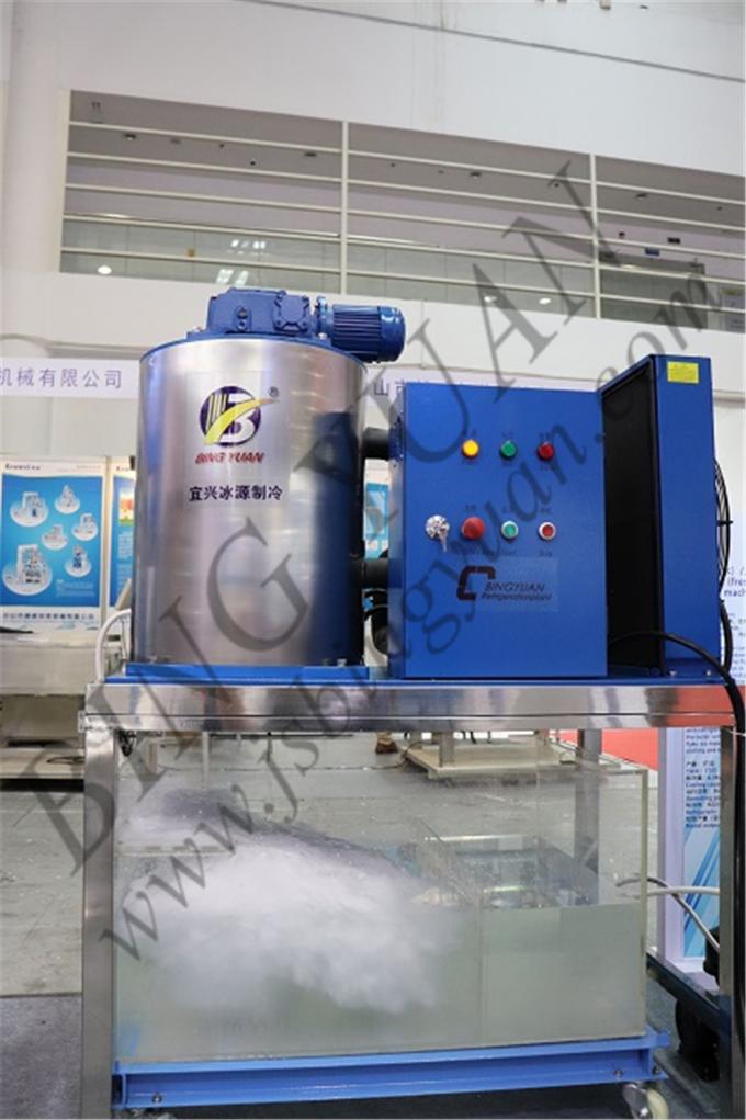 Commercial Flake Ice Maker 1000 KG/Day Portable Snowflake Ice Making