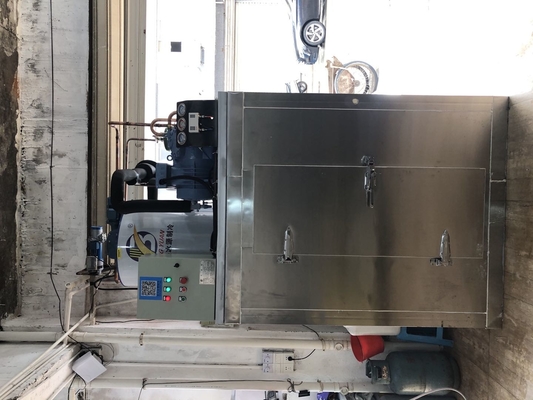 1 2 3 5 10 Ton Easy Control Air Cooling Ice Flake Machine For Fish High Reliable
