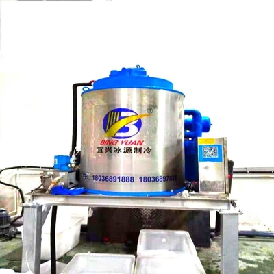 Automatic 1 2 3 5 Flake Ice Maker Machine 10 Ton 3P 380Volt 50Hz