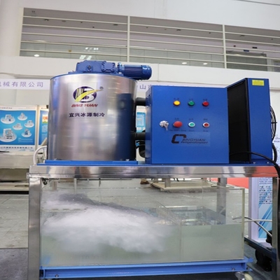 Automatic 1 2 3 5 Flake Ice Maker Machine 10 Ton 3P 380Volt 50Hz