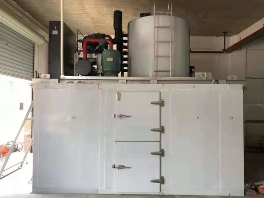 20tons/Day R404a R22 Refrigerant Industrial Flake Ice Machine For Fishery