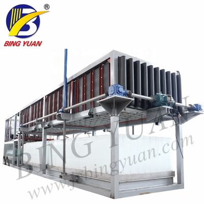 10 Tons 5000KG Block Ice Maker Machine , Containerized Block Ice Machine
