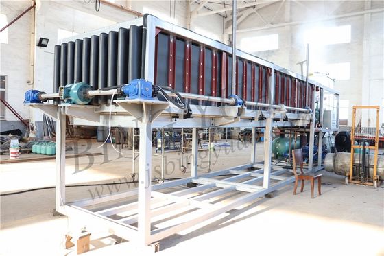 10000KG 33.98KW 380V Clear Ice Block Machine , Clear Ice Block Maker