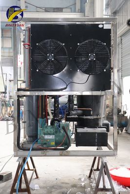 R404A 200V 35mm 1 Tonne Ice Tube Maker Machine