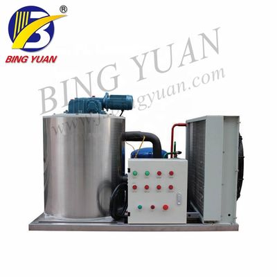 Seafood 2.7KW SS304 Flake Ice Maker Machine , Industrial Ice Maker Machine