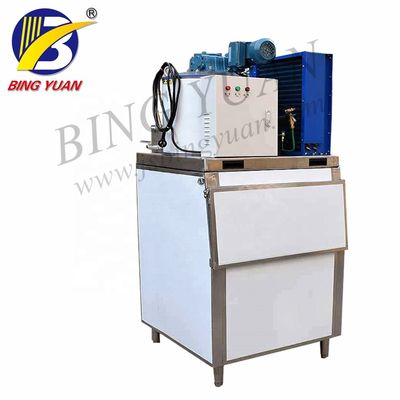 Seafood 2.7KW SS304 Flake Ice Maker Machine , Industrial Ice Maker Machine