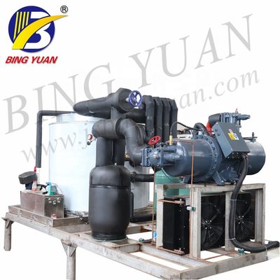Flake Ice Machine with High Efficiency, Fully Automatic Industrial Flake Ice maker 15T Daily Capacity Ice Machine