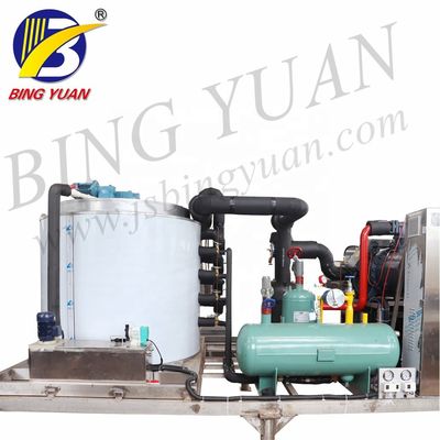 Flake Ice Machine with High Efficiency, Fully Automatic Industrial Flake Ice maker 15T Daily Capacity Ice Machine