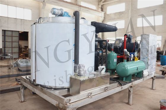 34.31KW 2200KG Stainless Steel 10 Tons Snow Ice Maker