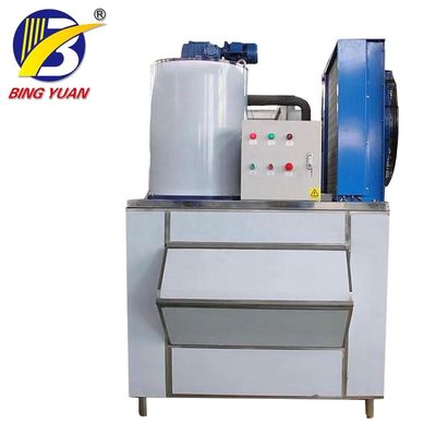 90KW 480V 60 Ton Industrial Flake Ice Machine