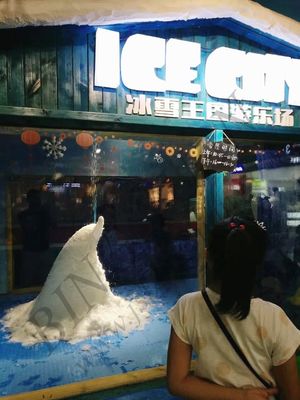 China Manufacturer Wholesale Price Artificial Snow Falling Ice Maker, Snow Falling Ice Machine for Indoor landscape snow