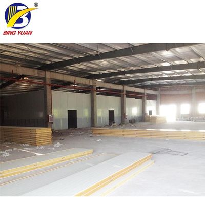 R404A 150mm Solar Power Containerized Cold Room , Ice Storage Cold Room