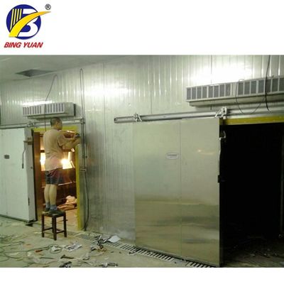 R404A 150mm Solar Power Containerized Cold Room , Ice Storage Cold Room