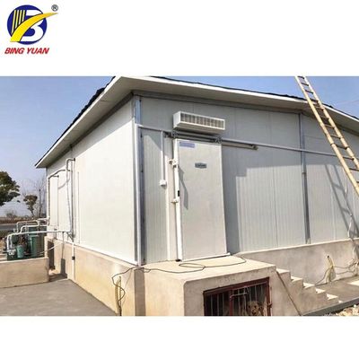 R404A 150mm Solar Power Containerized Cold Room , Ice Storage Cold Room