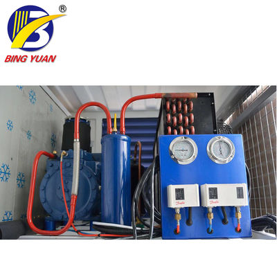 3800KG 480 Volt R404A Solar Power Containerized Cold Room