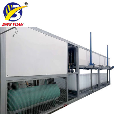50Hz 10 Ton 380V Block Ice Maker Machine , Automatic Ice Block Making Machine