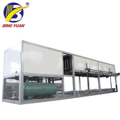 10000KG 33.98KW 380V Clear Ice Block Machine , Clear Ice Block Maker